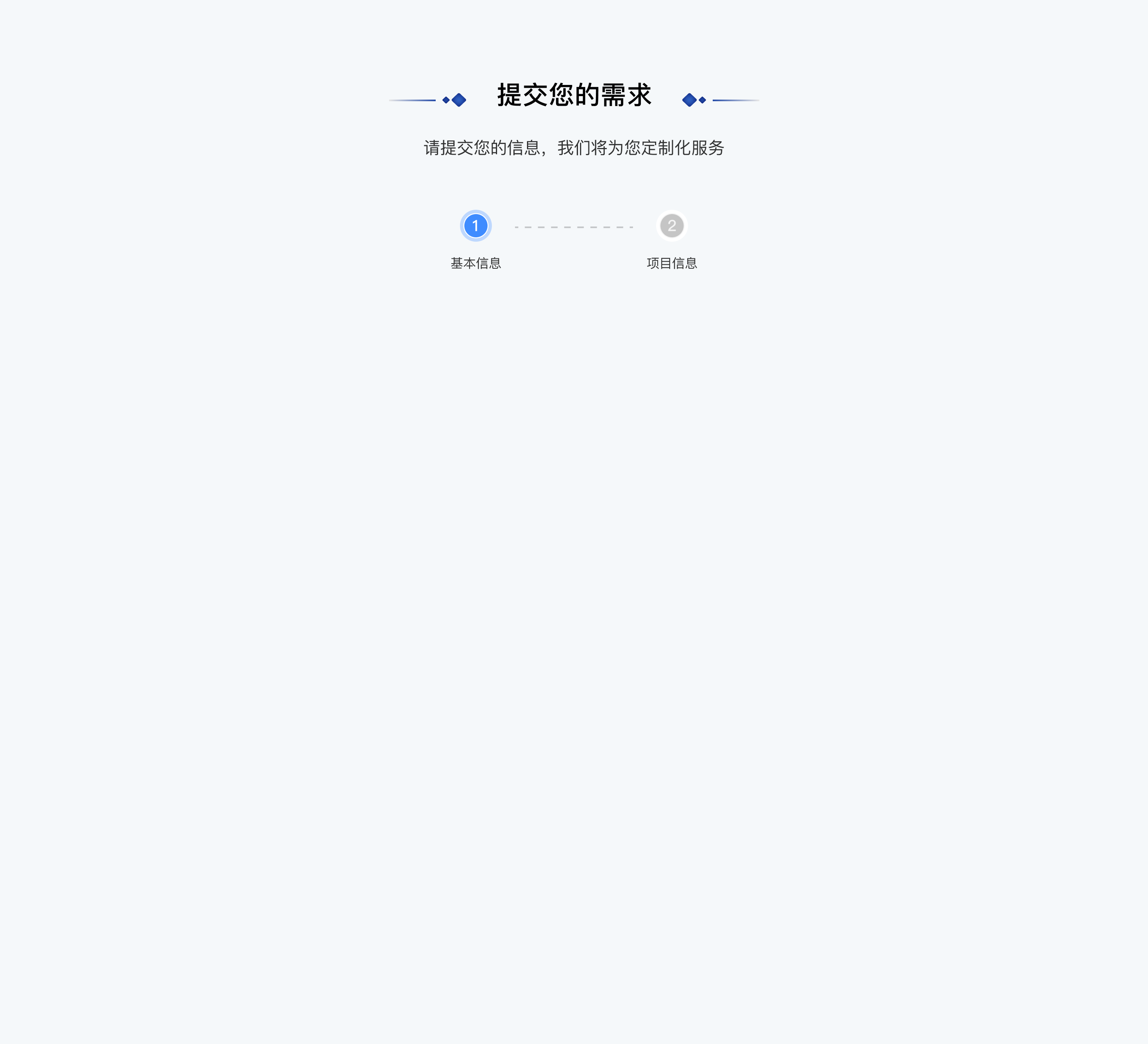 服务需求